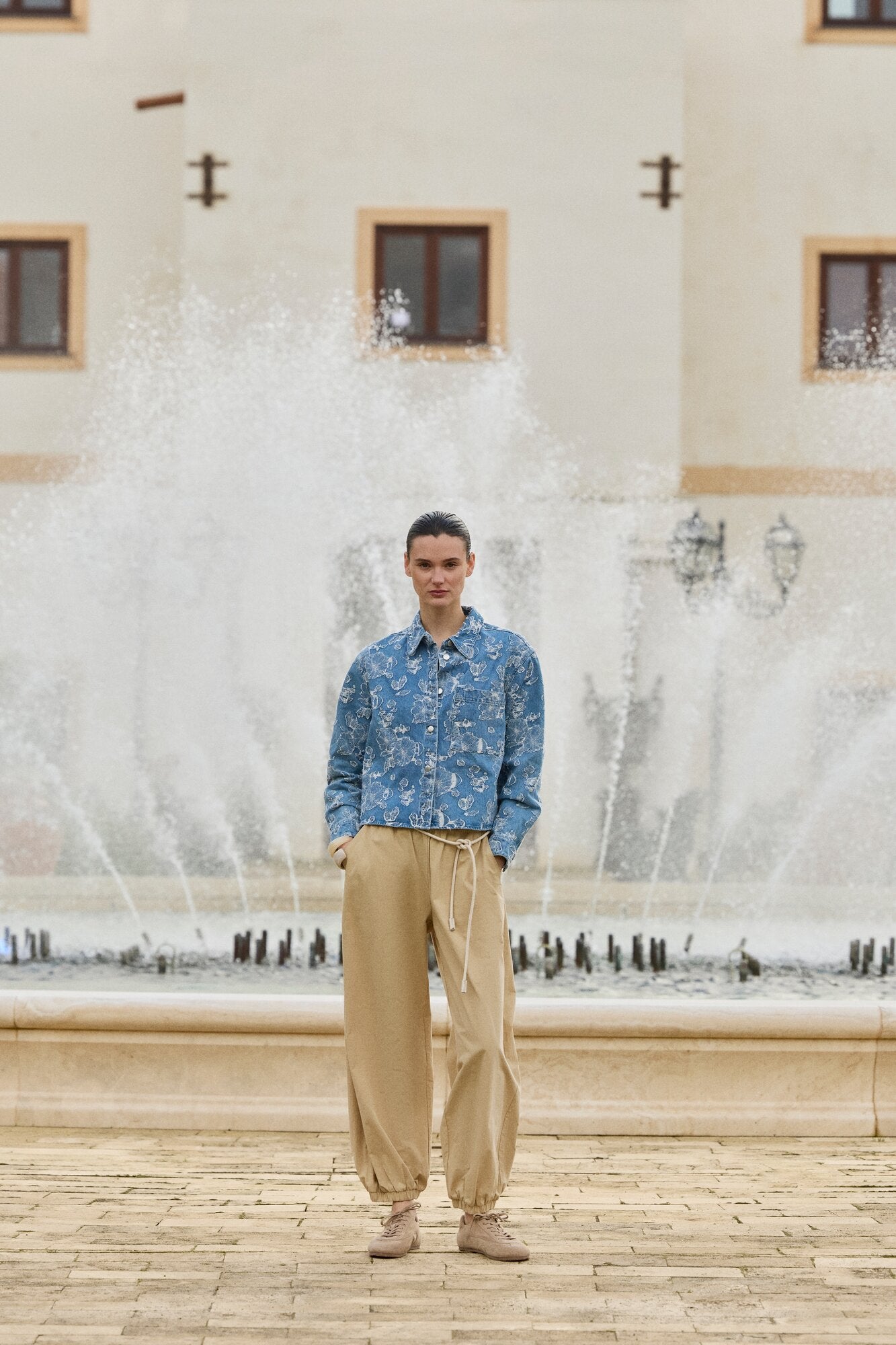 Vimova ballonbukser - Feather Gray